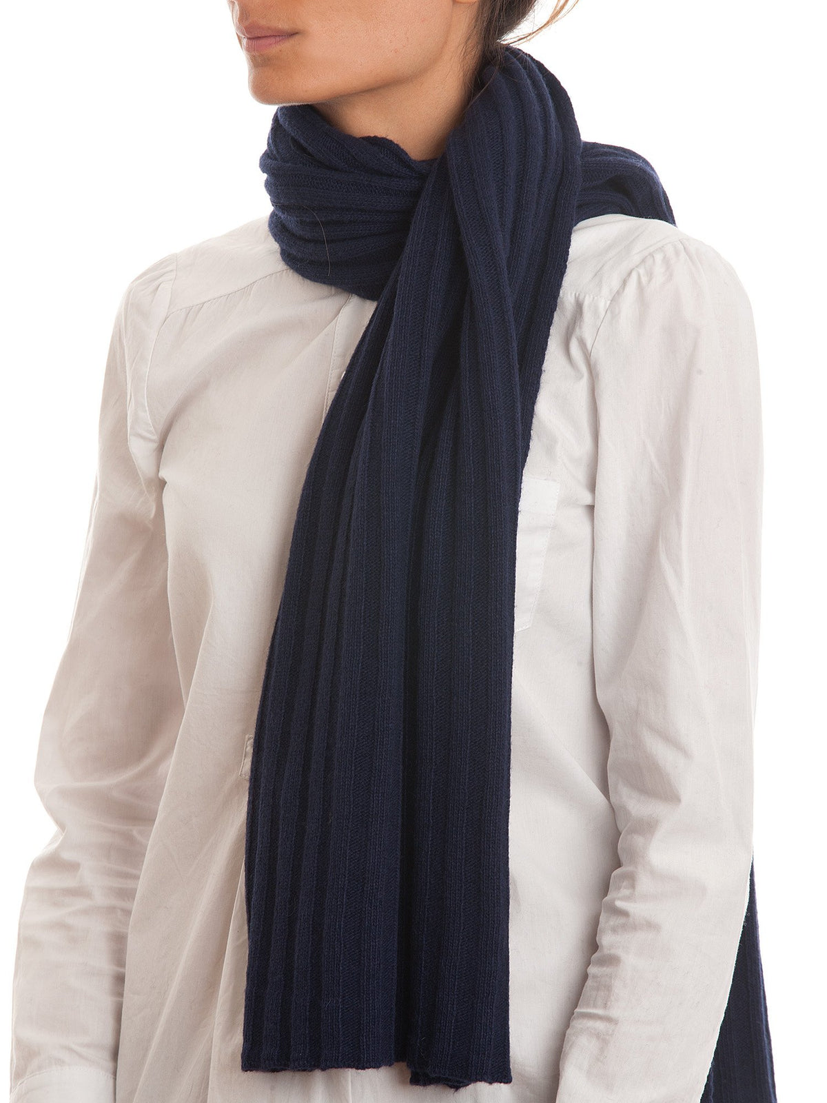 Ensemble écharpe et bonnet femme mélange cachemire, coloris Rouge, vue 5 | Dalle Piane Cashmere