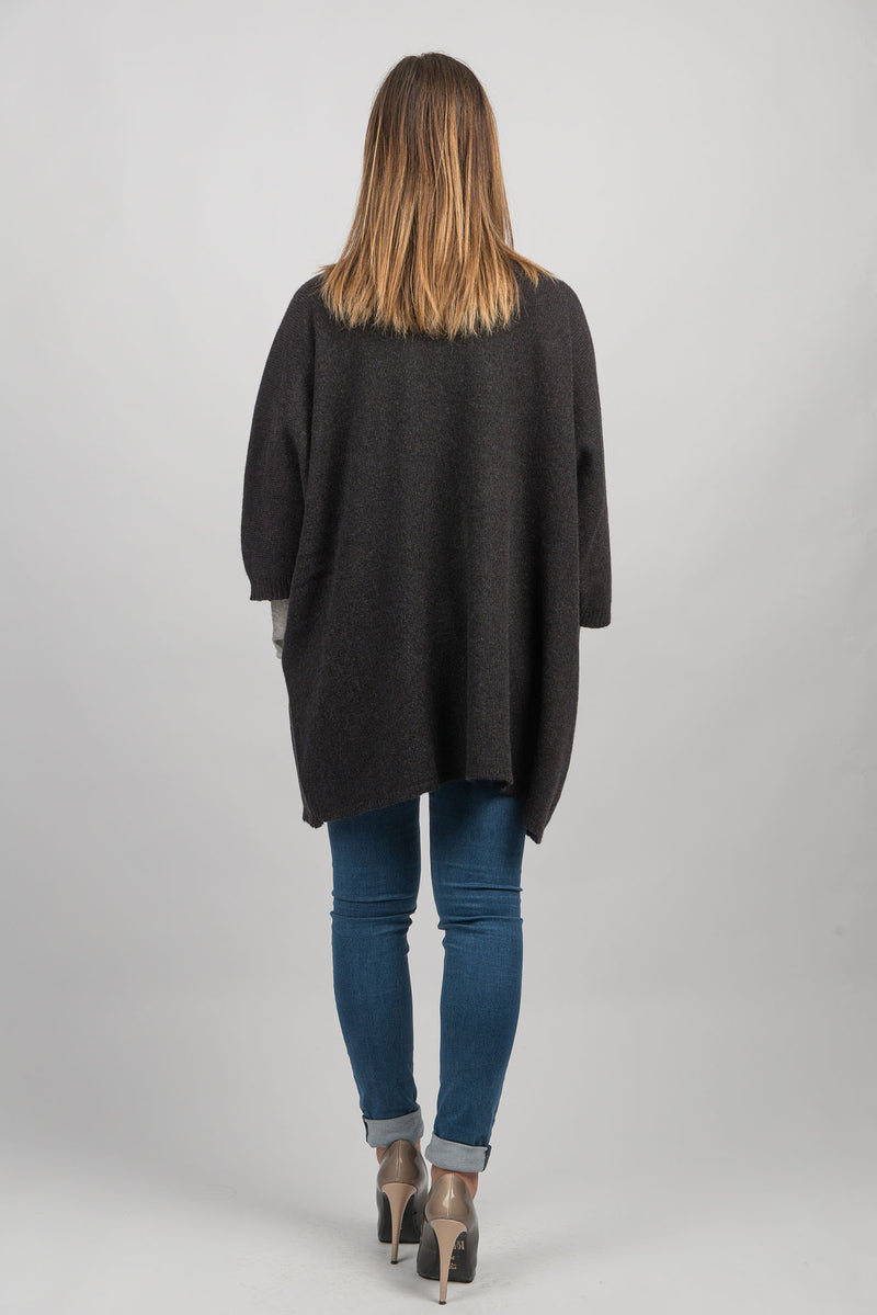 Giacca manica 3/4 misto cashmere | Dalle Piane Cashmere