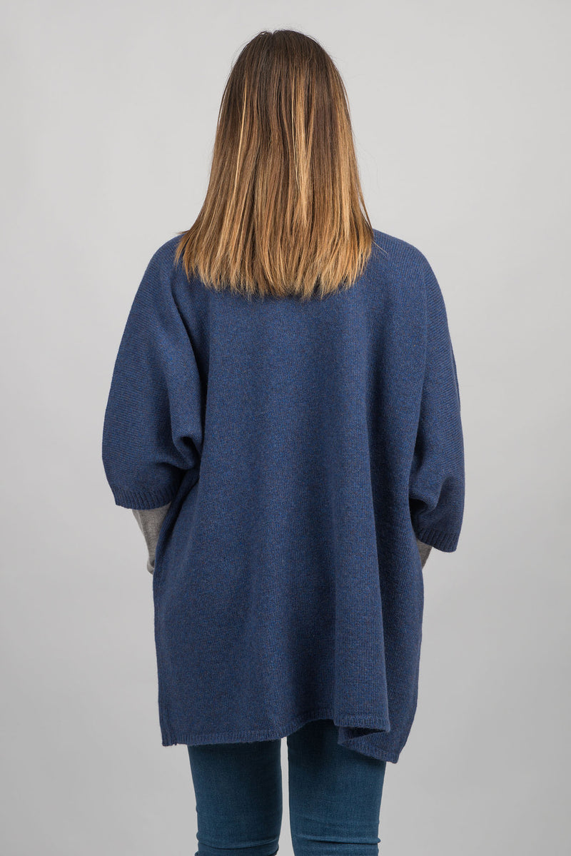 Giacca manica 3/4 misto cashmere | Dalle Piane Cashmere