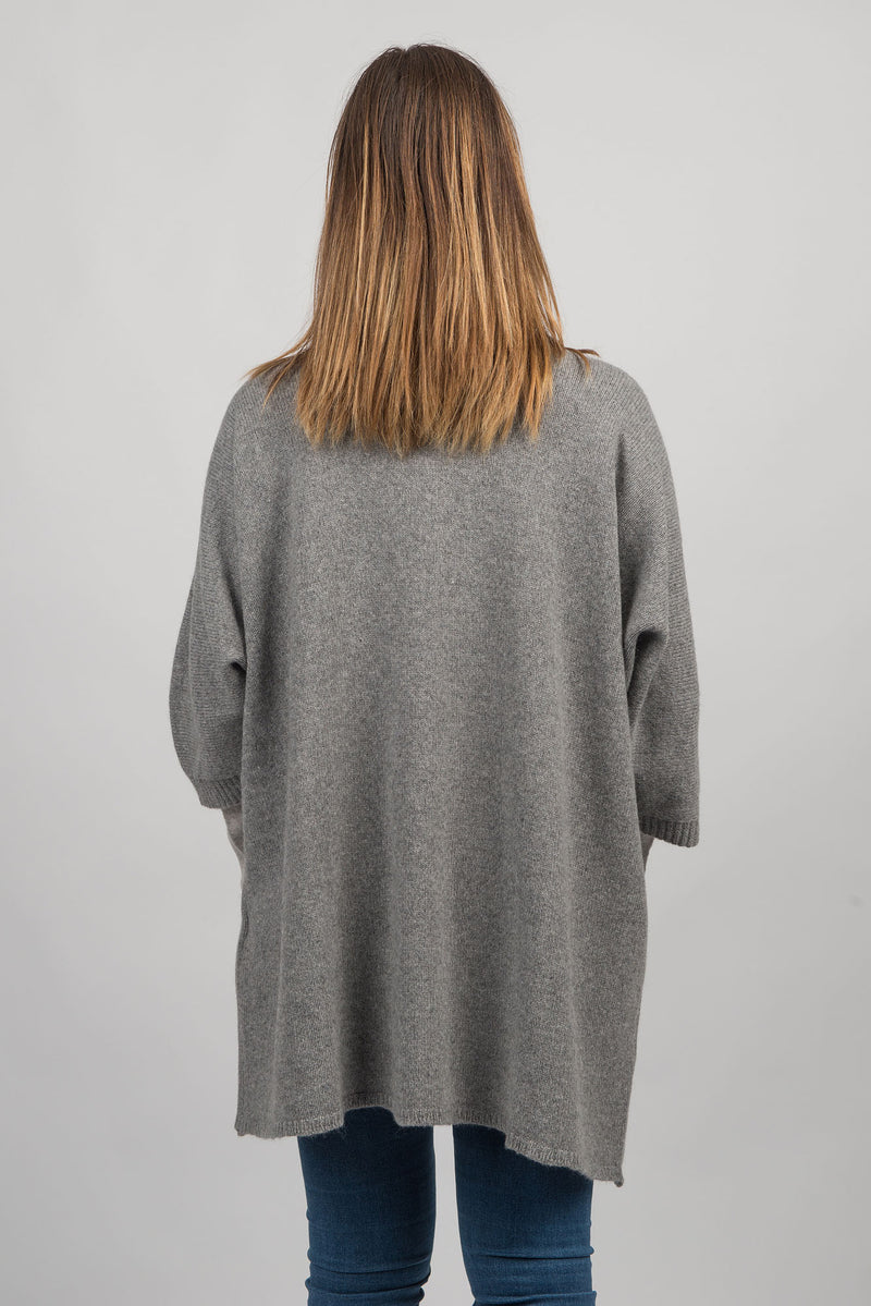 Giacca manica 3/4 misto cashmere | Dalle Piane Cashmere