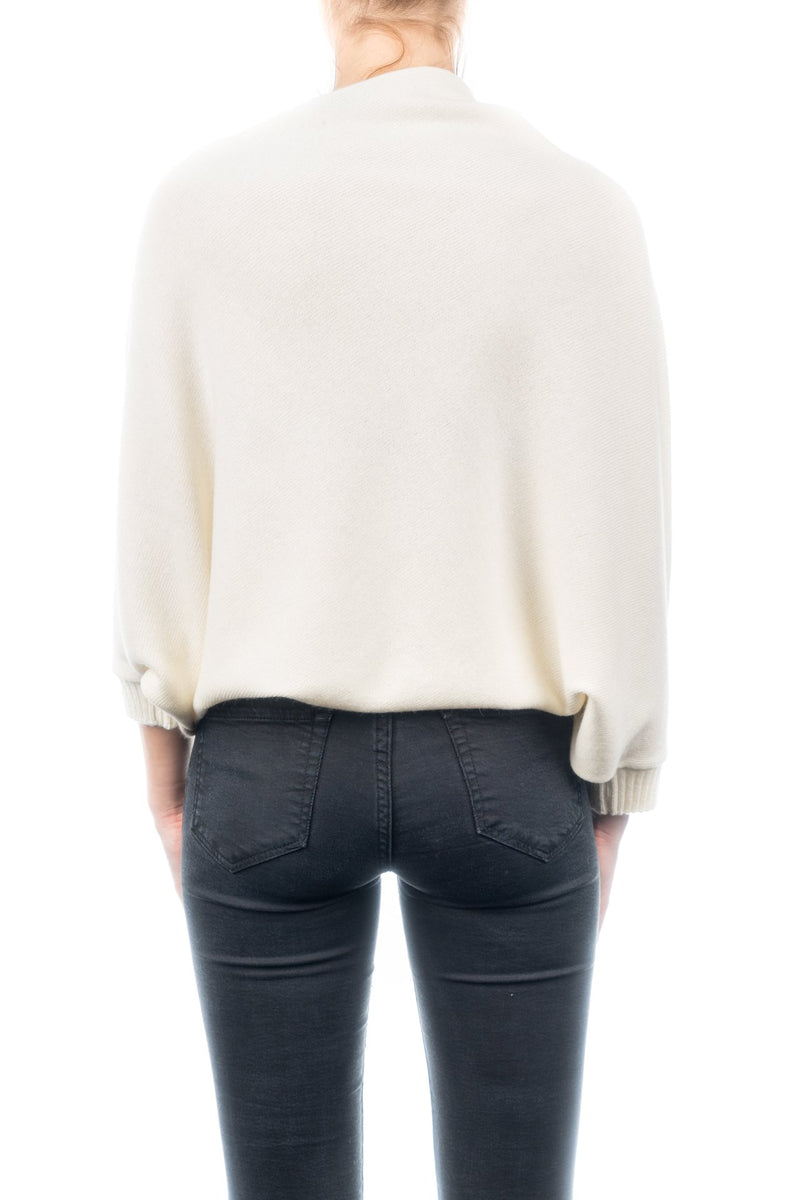 Maglia Poncho Misto Cashmere | Dalle Piane Cashmere