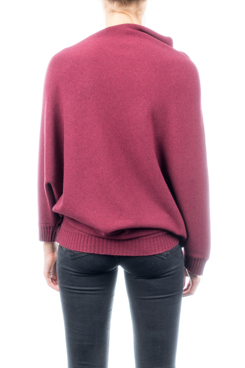 Maglia Poncho Misto Cashmere | Dalle Piane Cashmere