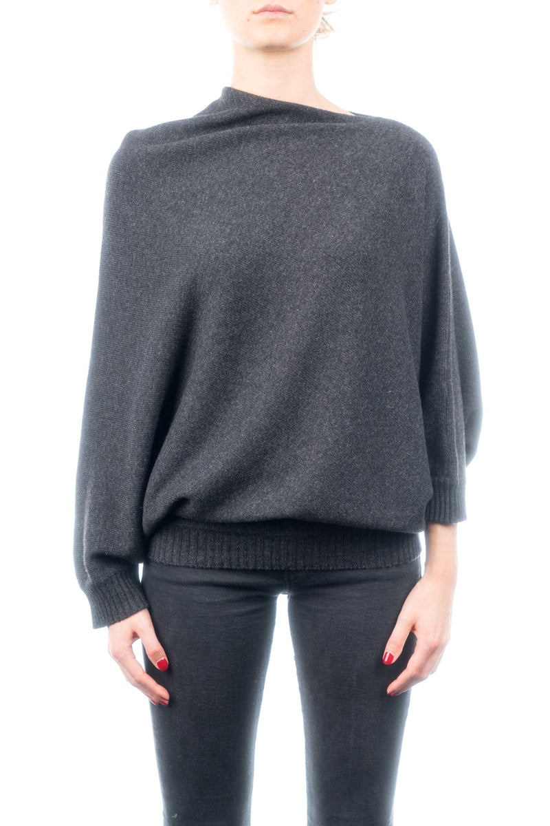 Maglia Poncho Misto Cashmere | Dalle Piane Cashmere
