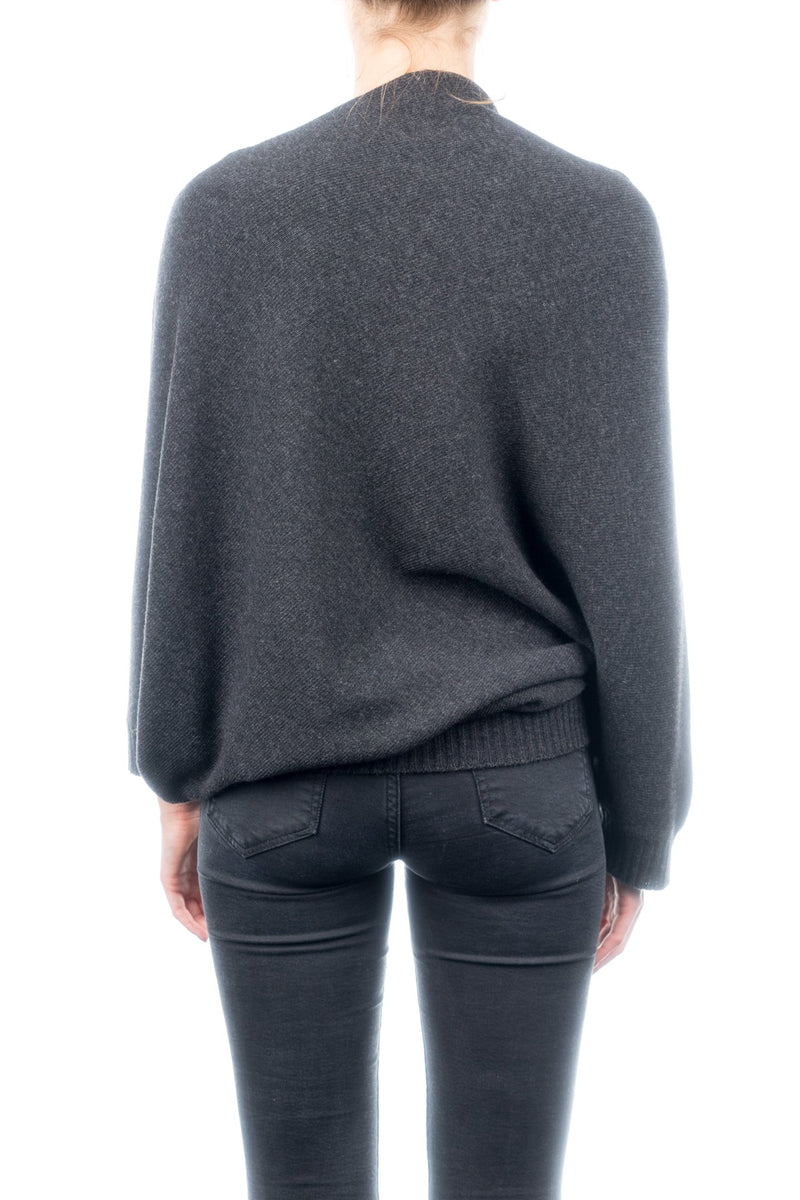 Maglia Poncho Misto Cashmere | Dalle Piane Cashmere