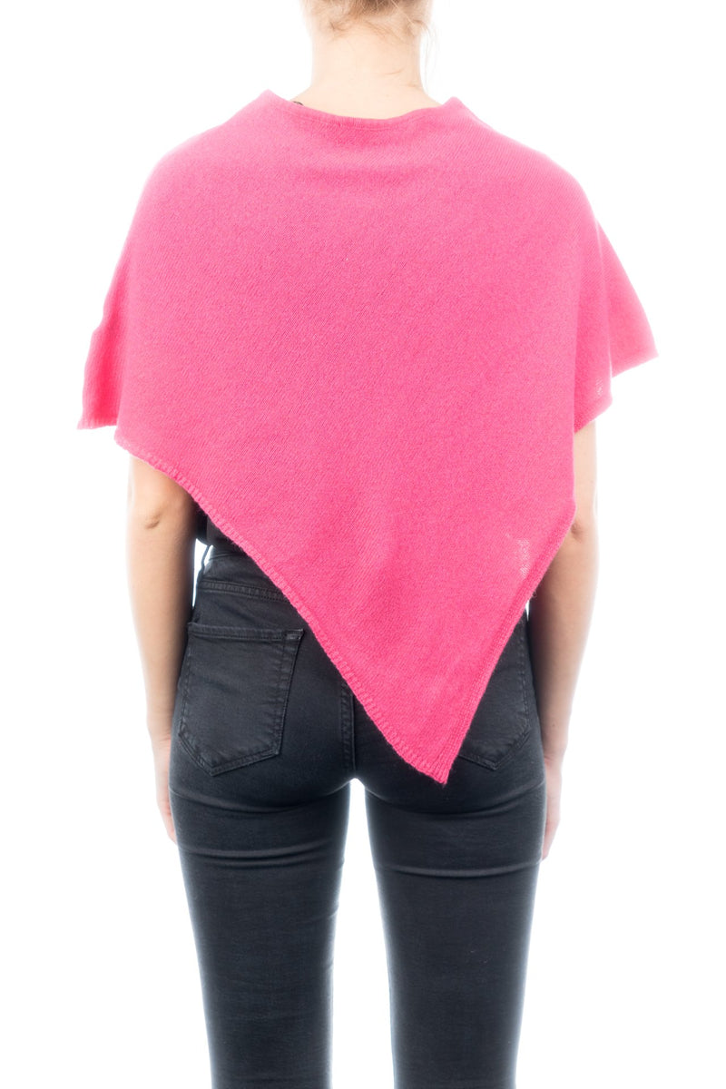 Poncho corto 100% cashmere | Dalle Piane Cashmere
