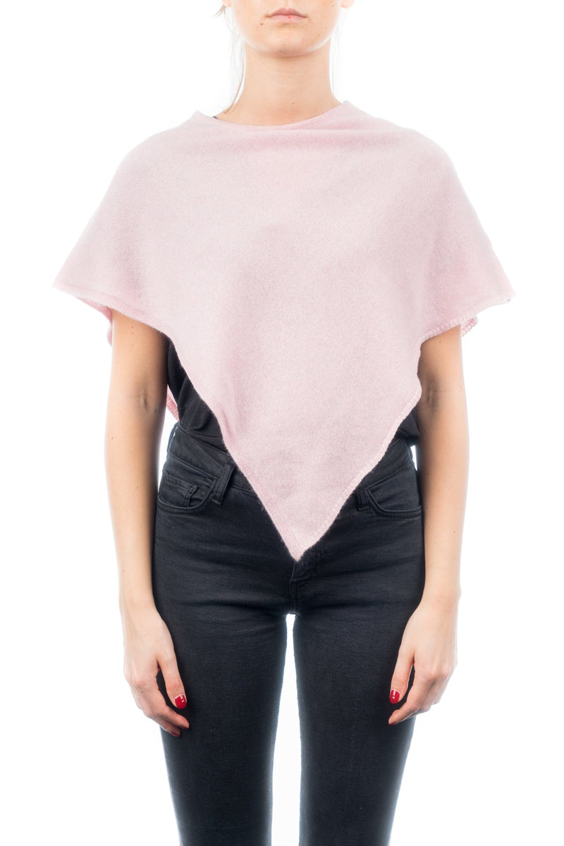 Poncho corto 100% cashmere | Dalle Piane Cashmere