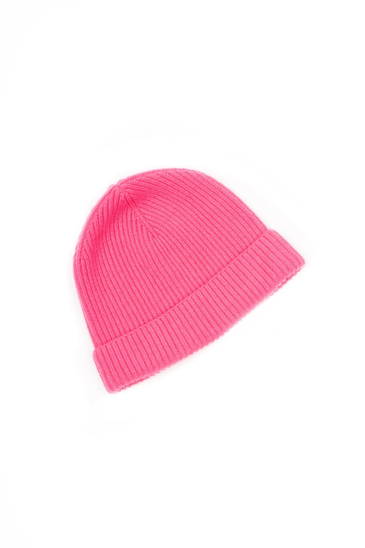 Bonnet femme 100 % cachemire, coloris Fuchsia, vue 2 | Dalle Piane Cashmere
