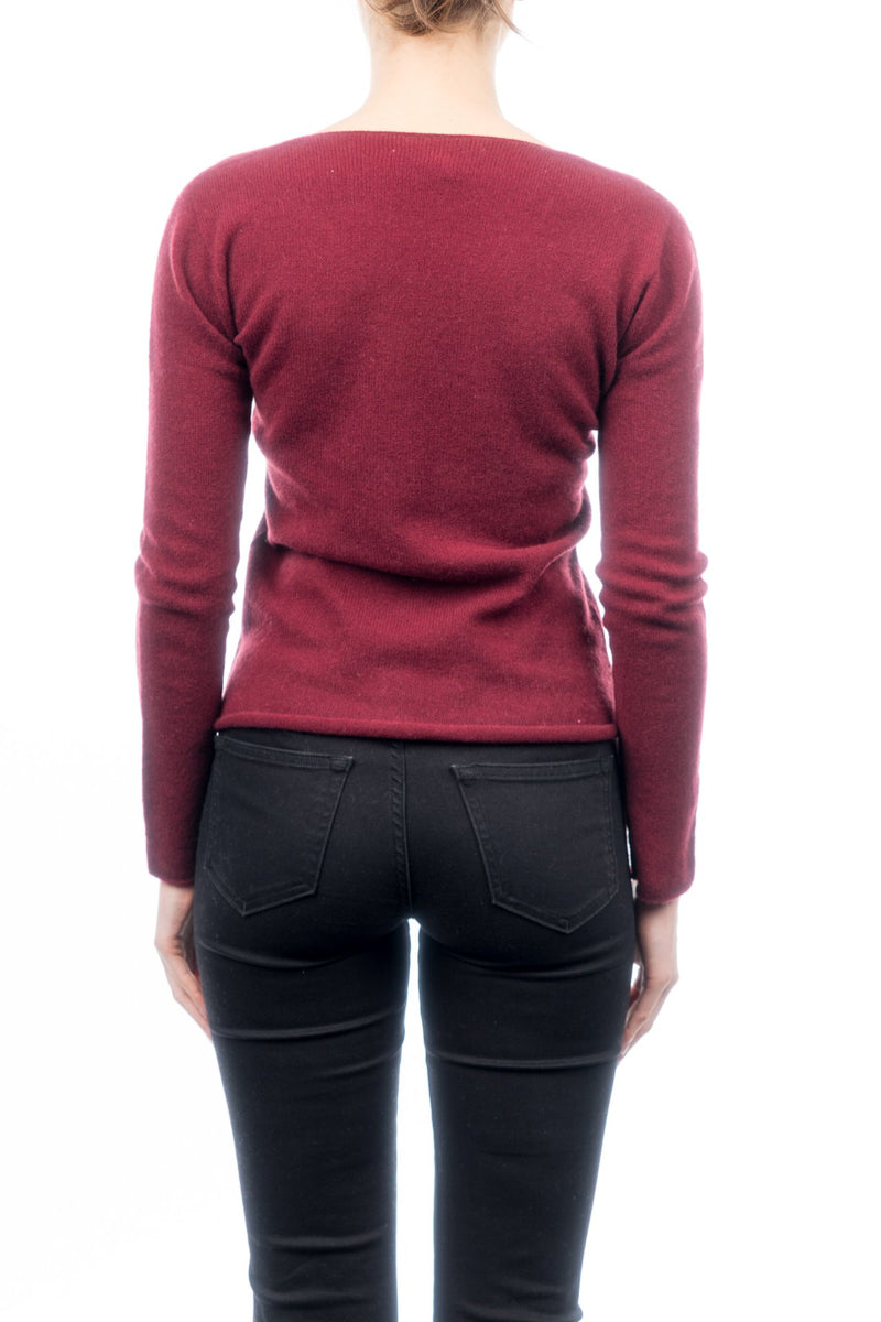 Scollo a V 100% Cashmere | Dalle Piane Cashmere