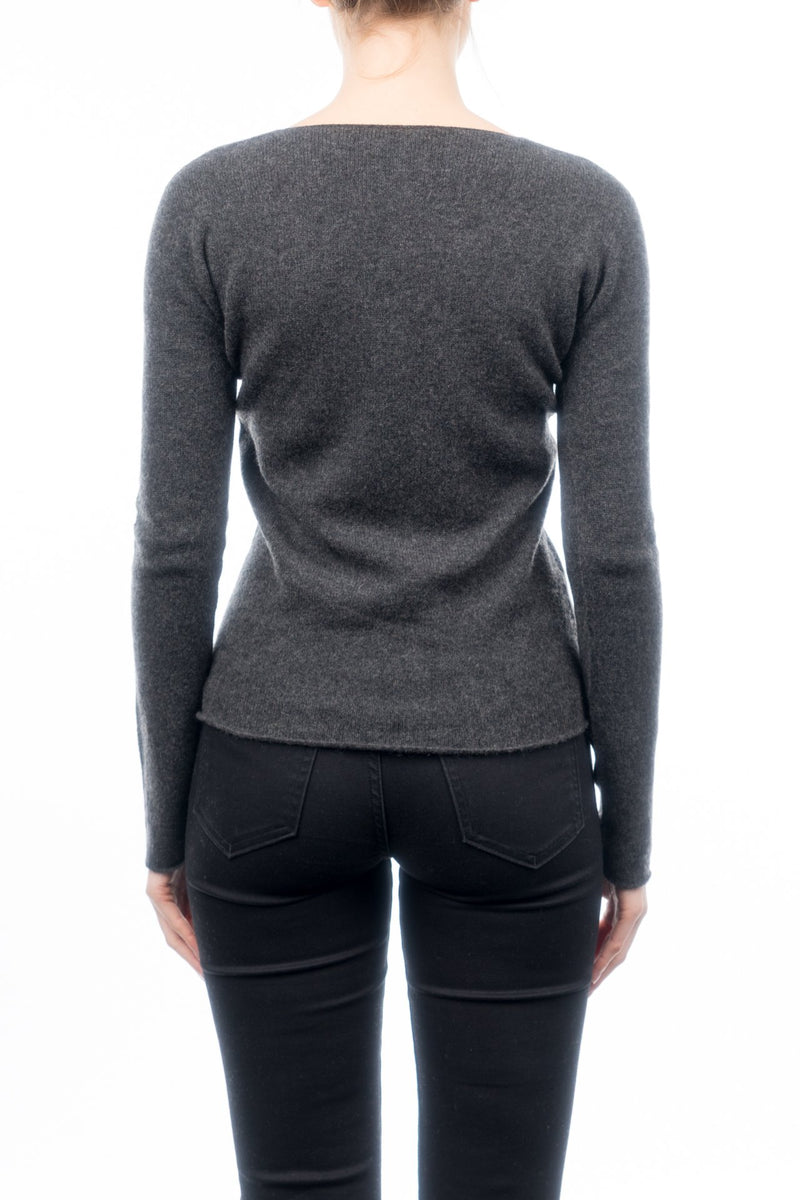 Scollo a V 100% Cashmere | Dalle Piane Cashmere