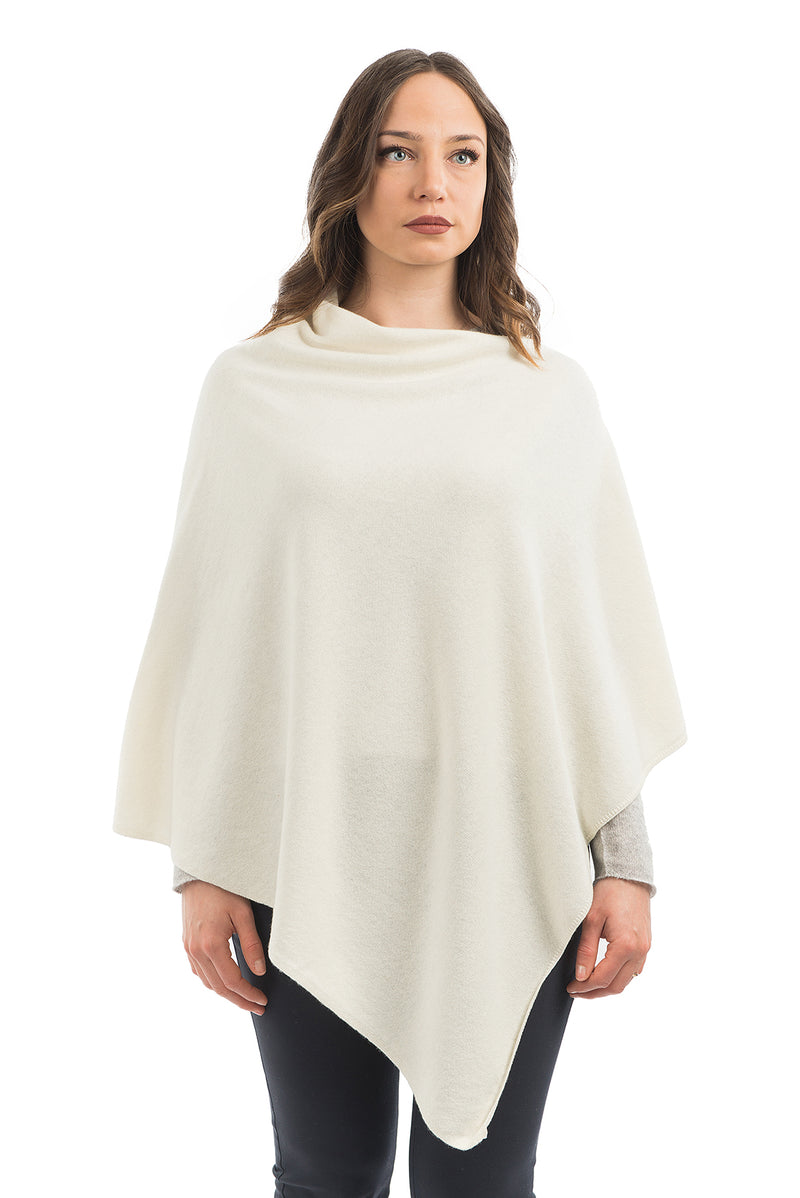 Poncho misto cashmere | Dalle Piane Cashmere